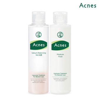 NS홈쇼핑 아크네스 세범 밸런싱 스킨 200ml +모이스처 플루이드 150ml[33237514]