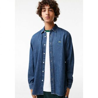 이스퀘어 4613420 Lacoste LANGARM - Shirt bleu