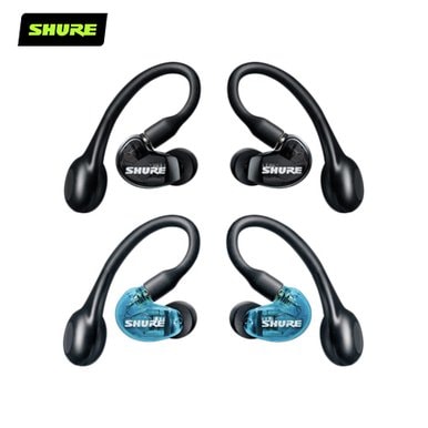 SHURE AONIC 215 TW2 / 슈어 에이오닉 완전 무선 이어폰 2세대 (블랙, 블루)