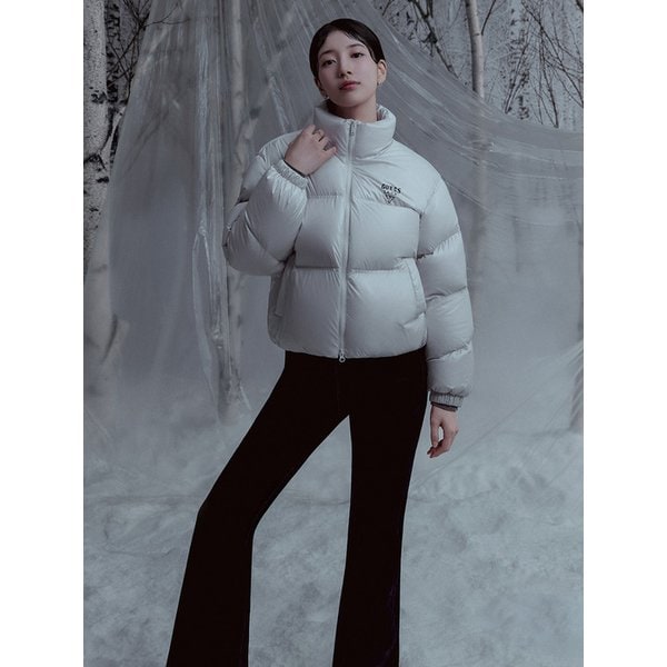 [SUZY] 네이비 벨벳 플레어 부츠컷 YP4W0087