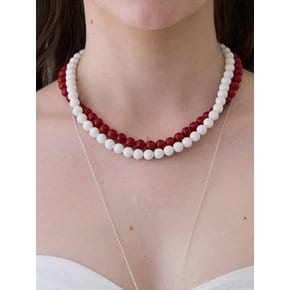 Rose with Dew - Necklace 16 (2colors/ 5sizes)