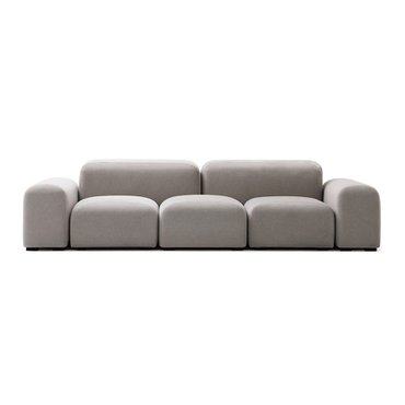 잭슨카멜레온 Pebble Sofa Fabric 소파 3인 C