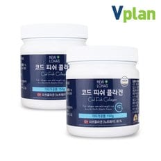 노르웨이 저분자 피쉬콜라겐 펩타이드 어류콜라겐 가루 2통 300g