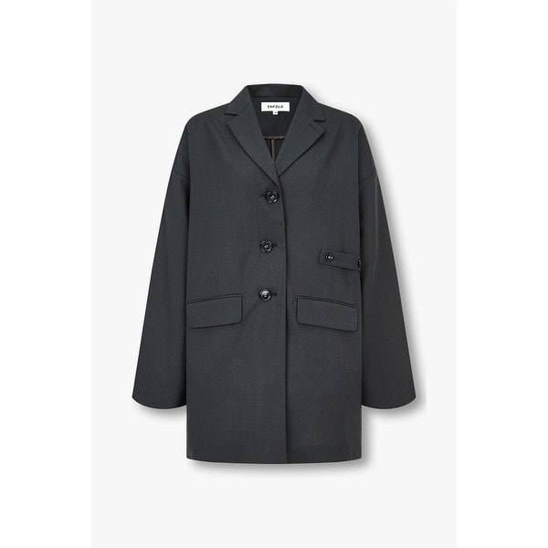 노치트 라펠 울 싱글 자켓 EN15104006000