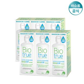 리뉴 바이오트루 300ml x6개 렌즈세척액