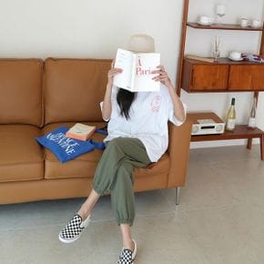 우든 쭈리 조거 팬츠_P328553090