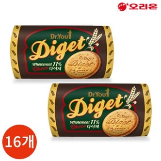  오리온 닥터유 다이제 초코 225g x 16개