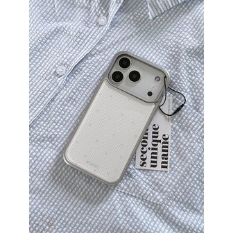 세컨드유니크네임(SECOND UNIQUE NAME) SUN CASE GRAPHIC STRIPE PINK STAR