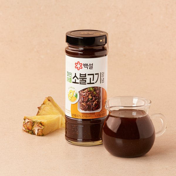 [백설]  파인애플 소불고기 양념 500g