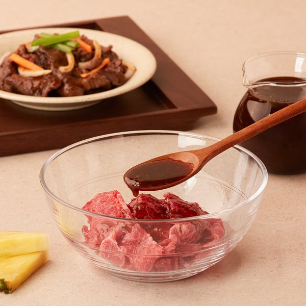 [백설]  파인애플 소불고기 양념 500g