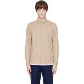 메르츠 비 슈바넨 베이지 코튼 트윌 셔츠 SHIRT01RT.161.3 161 light khaki