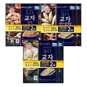 오뚜기 XO만두 총 6봉/새우+교자+교자김치