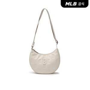 MLB [코리아공식] 클래식 모노그램 뉴 엠보 크로스백 BOS (D.Cream)