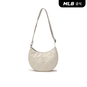 MLB [코리아공식] 클래식 모노그램 뉴 엠보 크로스백 BOS (D.Cream)