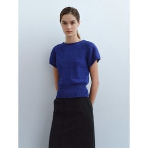 boucle half knit (coblat blue)