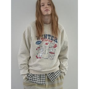 Winter vibe sweatshirt_oatmeal