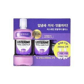 리스테린 토탈케어플러스 1L*2+250mL*2 기획