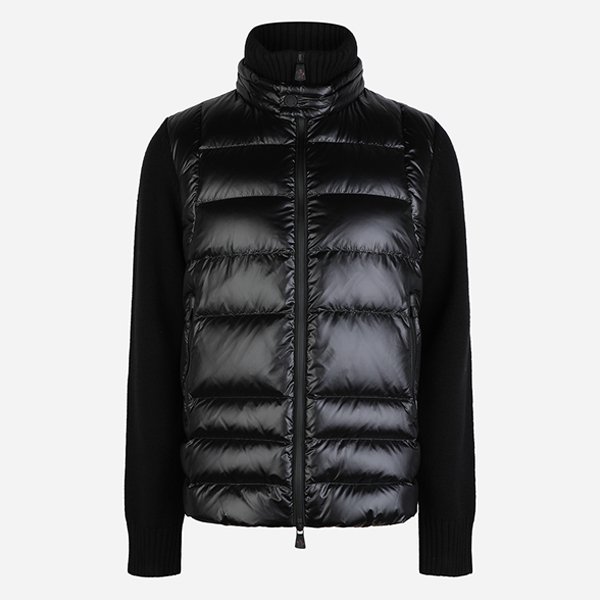 [시흥점] [몽클레어]5F 9B00009 M1122 999 그레노블 남성 패딩 니트 집업 가디건 블랙