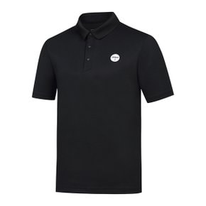 타이틀리스트골프반팔티 CQK TKPMS2234-06 SIMPLE EMBLEM POLO SHIRT BLACK