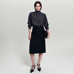[10/23 발송] 제인 타이 블라우스_그레이 / JANE TIE BLOUSE_GREY
