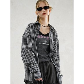 OL Overfit Check Shirt -  3COL