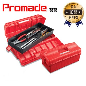  정광 공구함 J-201 2호 J201 Promade 플라스틱 공구통 다목적 툴박스 수납 정리