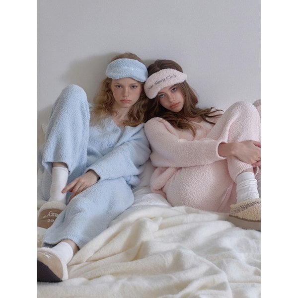 스윗 드림 플러피 가디건 팬츠 세트 (6색상)