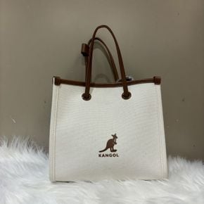 듀오 캔버스 토트백 2 3913 아이보리 Duo Canvas Tote Bag 2 3913 IVORY