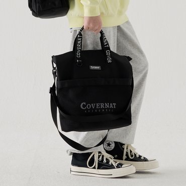 커버낫 키즈 메쉬 토트백 블랙 CK2500TB06BK