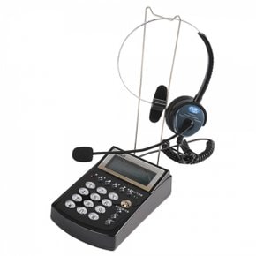 리버앤오빌  헤드셋& 전환기 HP-102A 블랙 발신자표시 전화기