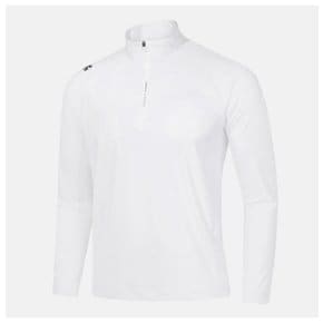 M 데상트긴팔티 UQC SO213TTL41-WHT 마일드 쿨링 HALF-ZIP 긴팔 티셔츠 / WHT