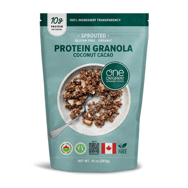 원디그리 유기농 코코넛 카카오 프로틴 그래놀라 283g 1봉