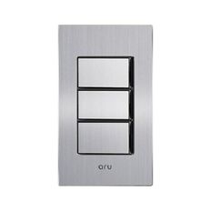 제이큐 아루 실버헤어라인 전기 전등 3로 3구 스위치