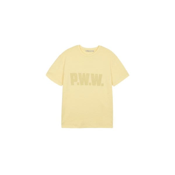 남성 오가닉 코튼 DONDE 반팔 티셔츠 옐로우 TDC291-YELLOW