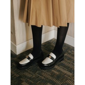 [단독]arte ribbon loafer combi_2colors