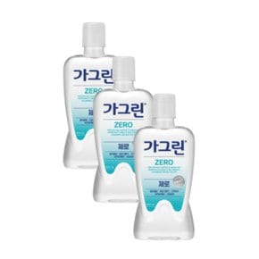 동아제약 가그린 제로 820ml 3개 구취제거