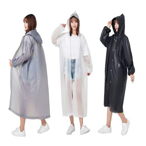 EVA 패션 성인 레인코트 장마철 남녀공용 컬러 우비