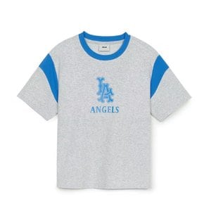[벡화점공식]  25SS 바시티 배색 레터 로고 티셔츠 (3color) 7ATSV0253