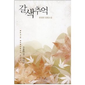 중고 갈색추억 (조용한 집 시리즈) /상태(중)/ 신영미디어/한정연