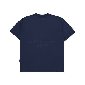 NAVY FUZZY RABBIT SHORT SLEEVE T-SHIRT NAVY - 퍼지레빗