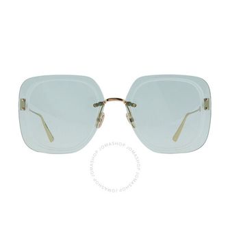 DIOR 4156177 Dior ULTRADIOR Green Square Ladies Sunglasses