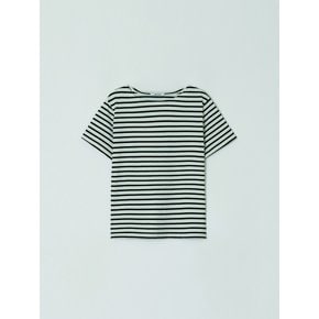 STRIPE COTTON T-SHIRT (2COLOR)