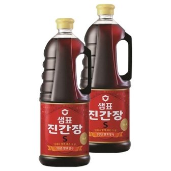 샘표 진간장 S 1.7L x 2개