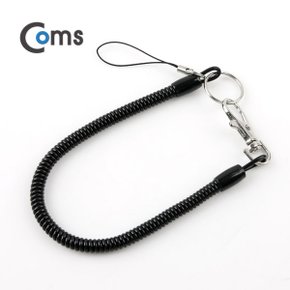 스프링 스트랩 OD: 6mm, 20cm / Black ITB143