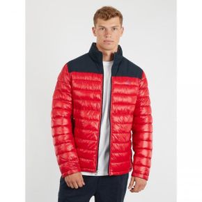 4656105 NAUTICA Copper Reversible Quilted Jacket - Tango Red