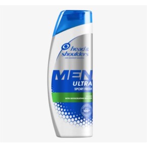 헤드앤숄더 맨 멘솔 울트라 스포츠 프레쉬 샴푸 360ml