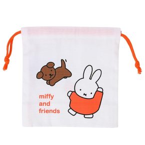 쿠쓰와 Kutsuwa 미피- 컵 주머니 miffy 키즈 런치 시리즈 MF821 일본제