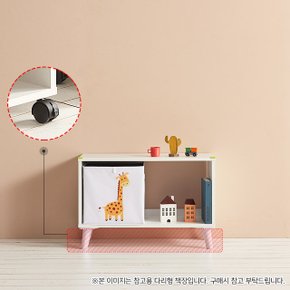 H6386 1단 1칸 바퀴형 책장 1color