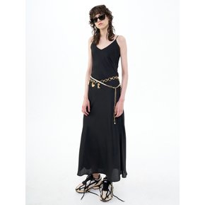 MAXI SATIN SLIP DRESS_BLACK