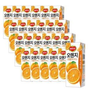 [롯데칠성] 롯데칠성 델몬트 오렌지 드링크 190ml 24팩 2박스